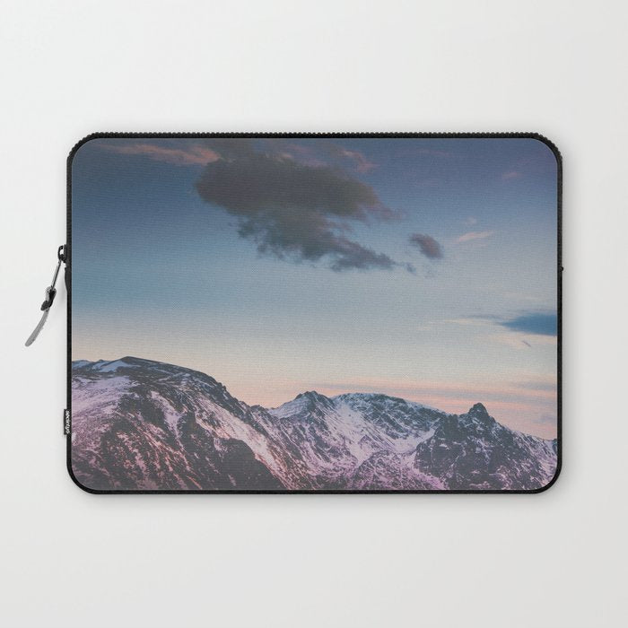 Rocky Mountain Twilight Laptop Sleeve Gallery Image 1