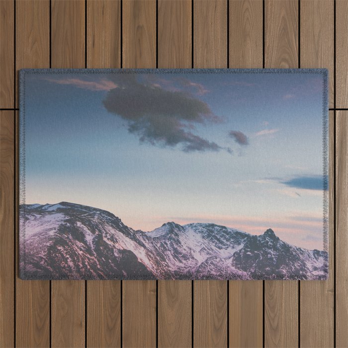 Rocky Mountain Twilight Outdoor Rug Gallery Image 1