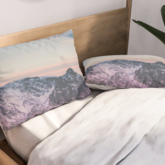 Rocky Mountain Twilight Pillow Sham Gallery Image 2