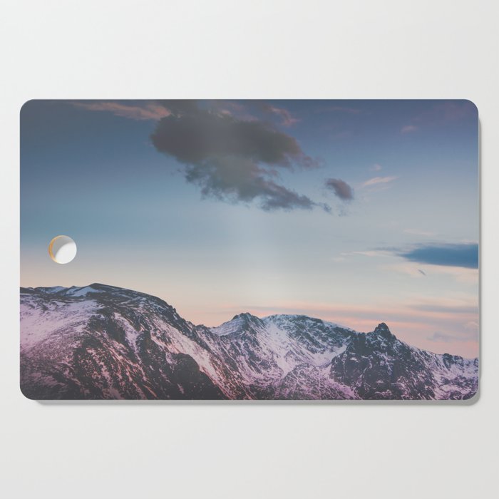 Rocky Mountain Twilight Cutting Board Gallery Image 1