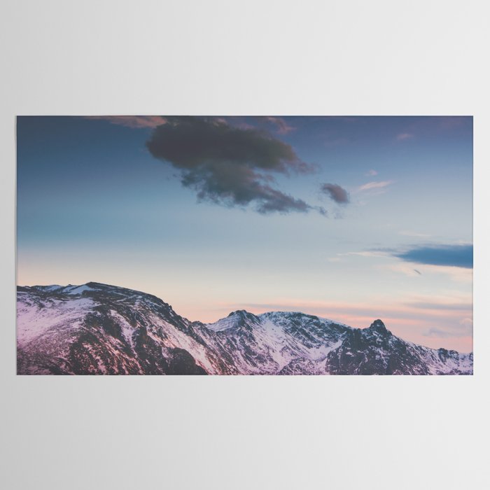 Rocky Mountain Twilight Tablecloth Gallery Image 2