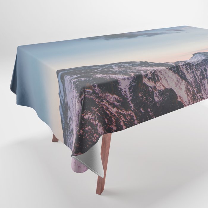 Rocky Mountain Twilight Tablecloth Gallery Image 1