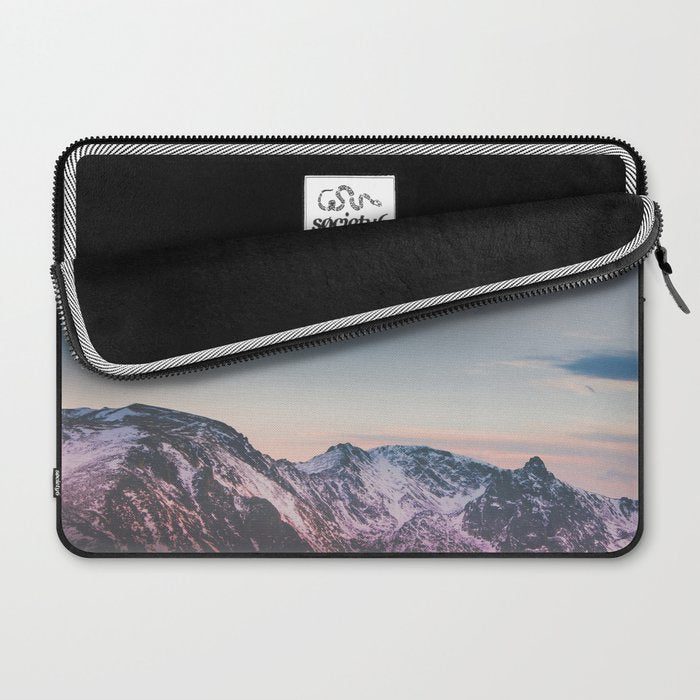 Rocky Mountain Twilight Laptop Sleeve Gallery Image 2