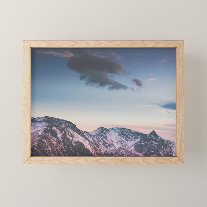 Rocky Mountain Twilight Mini Art Print Gallery Image 1