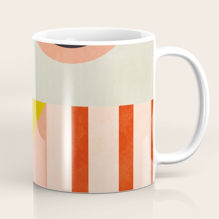 mid mod minimal 3 Coffee Mug Gallery Image 1