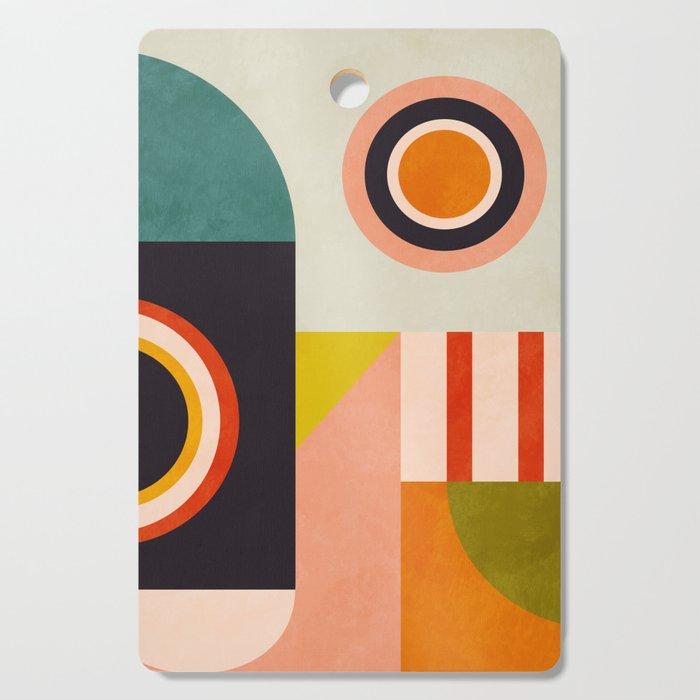 mid mod minimal 3 Cutting Board Gallery Image 1