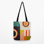 mid mod minimal 3 Tote Bag Gallery Image 2