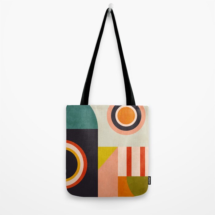 mid mod minimal 3 Tote Bag Gallery Image 2