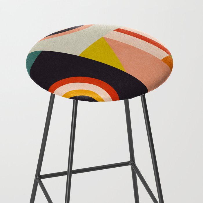 mid mod minimal 3 Stool Gallery Image 2