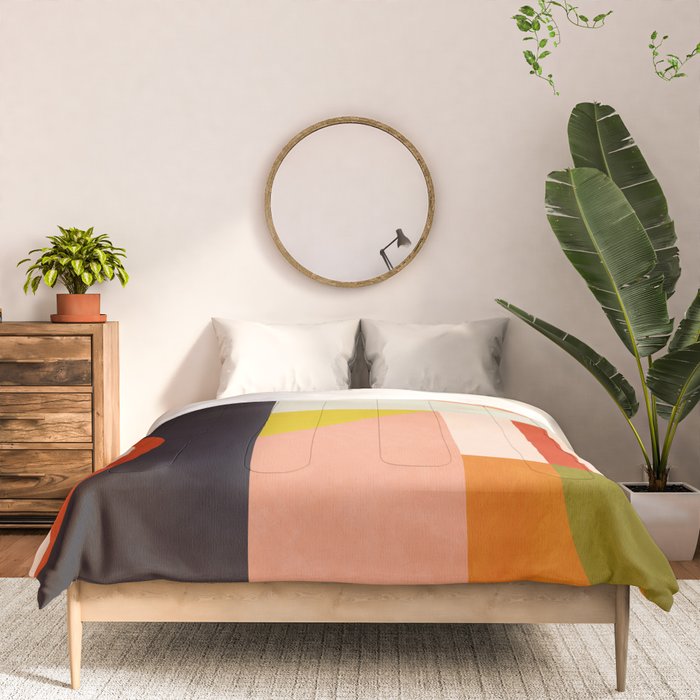 mid mod minimal 3 Comforter Gallery Image 3