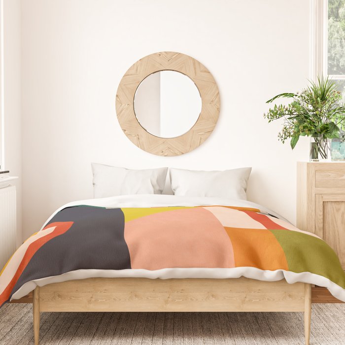 mid mod minimal 3 Duvet Cover Gallery Image 3