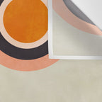 mid mod minimal 3 Wall Tapestry Gallery Image 3