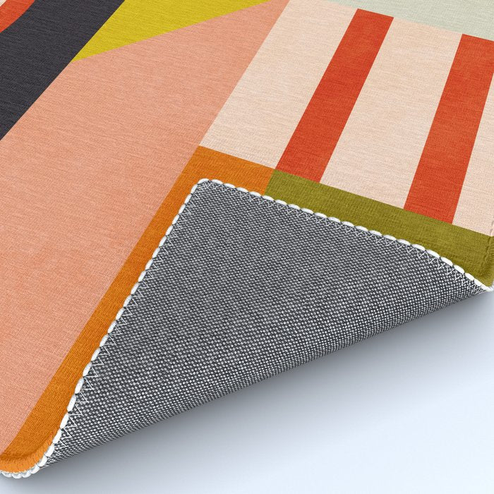 mid mod minimal 3 Rug Gallery Image 4