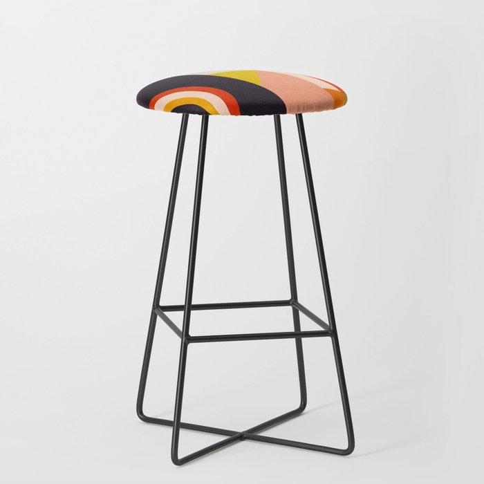 mid mod minimal 3 Stool Gallery Image 1