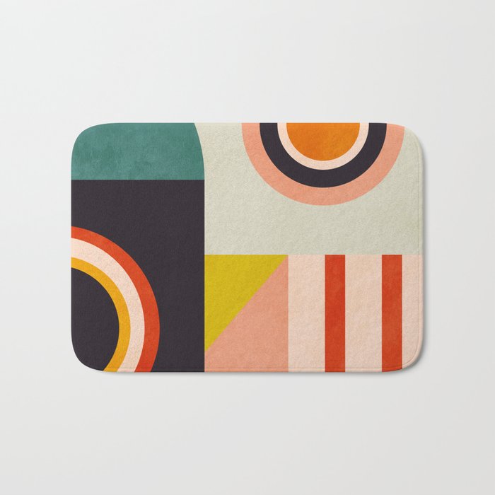 mid mod minimal 3 Bath Mat Gallery Image 1