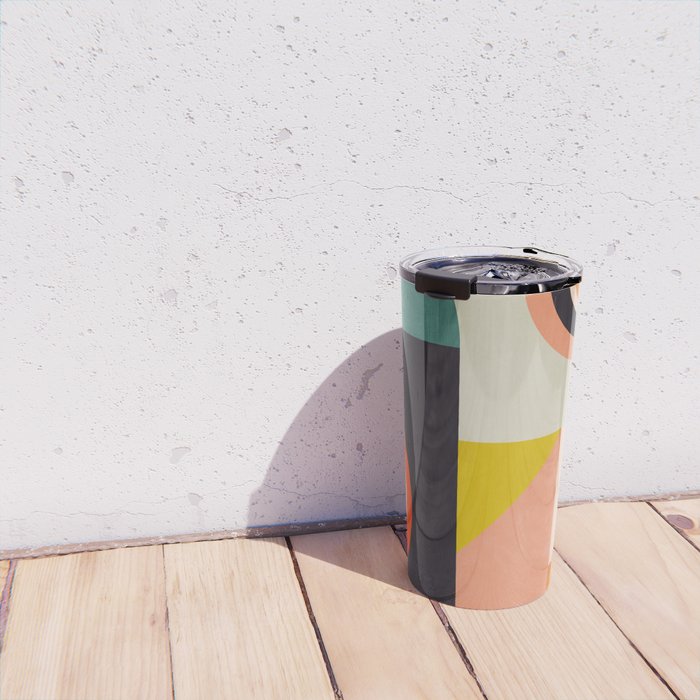 mid mod minimal 3 Travel Mug Gallery Image 4