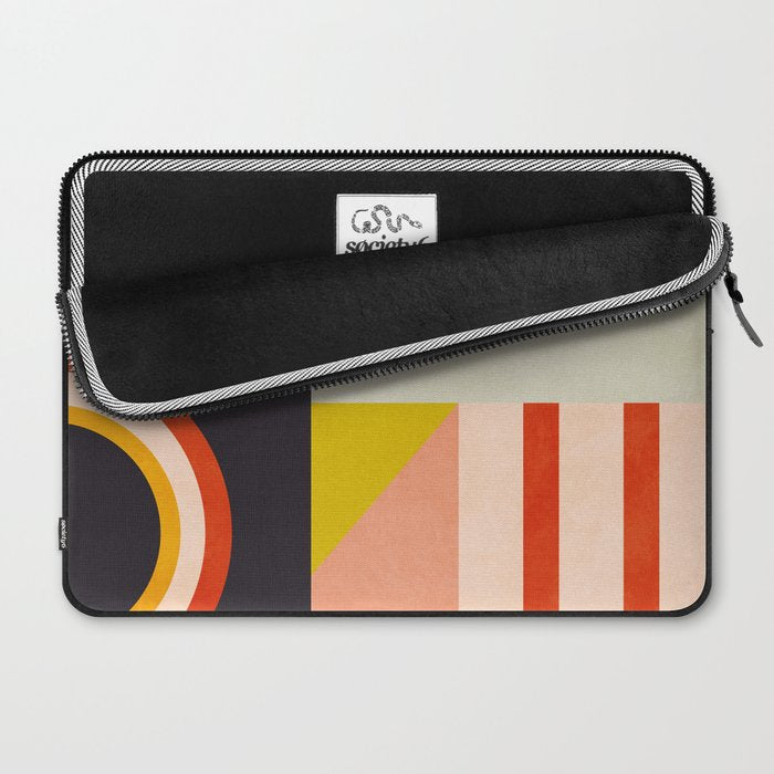 mid mod minimal 3 Laptop Sleeve Gallery Image 2