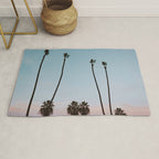 palm trees sunset vi  Rug Gallery Image 1