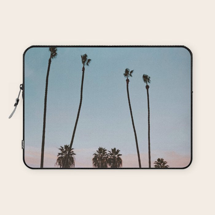 palm trees sunset vi  Laptop Sleeve Gallery Image 1