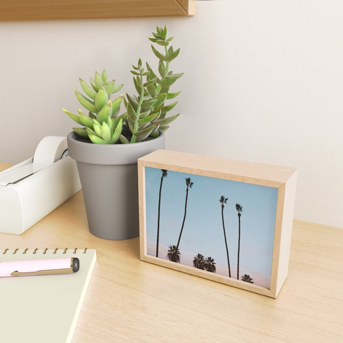 palm trees sunset vi  Mini Art Print Gallery Image 2