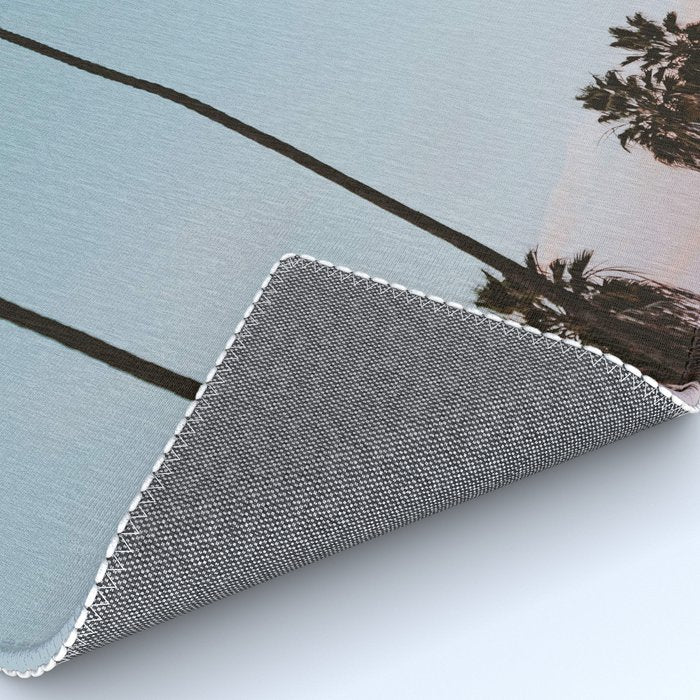 palm trees sunset vi  Rug Gallery Image 4