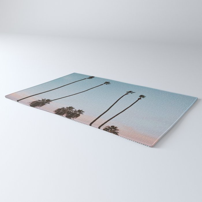 palm trees sunset vi  Rug Gallery Image 3