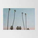 palm trees sunset vi  Rug Gallery Image 2