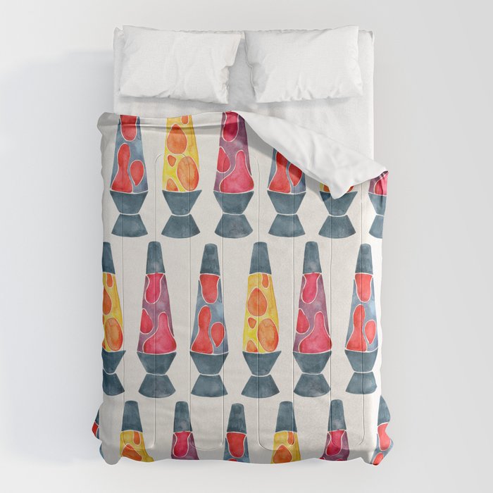 Retro Vibes - Warm Palette Comforter Gallery Image 6