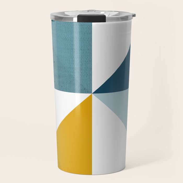 Modern Geometric 18 Travel Mug Gallery Image 1