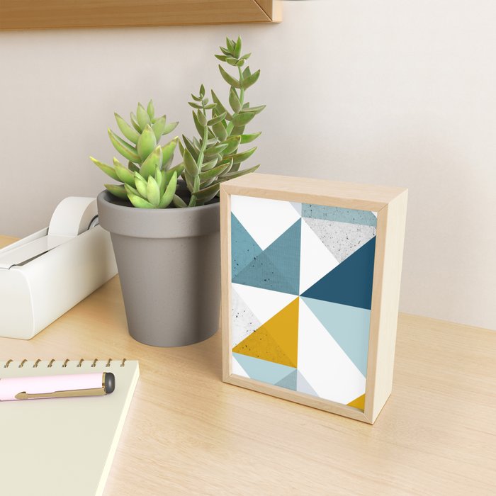 Modern Geometric 18 Mini Art Print Gallery Image 2