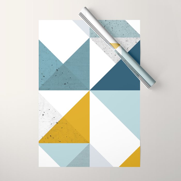 Modern Geometric 18 Wrapping Paper Gallery Image 1