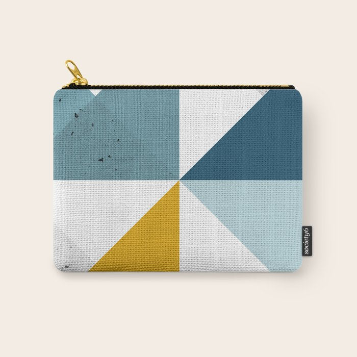 Modern Geometric 18 Carry All Pouch Gallery Image 1