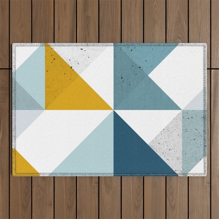 Modern Geometric 18 Outdoor Rug Gallery Image 1