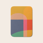 Mid Mod Color Block Bath Mat Gallery Image 1
