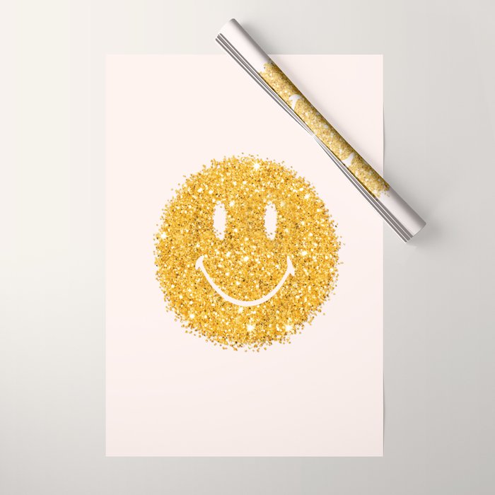 Happy Glitter Wrapping Paper Gallery Image 1