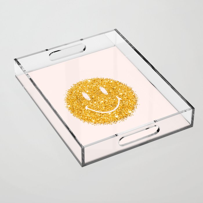 Happy Glitter Acrylic Tray Gallery Image 1
