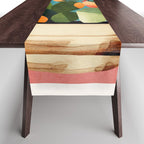 Cactus and  Birds 2 Table Runner Gallery Image 1
