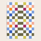 Colorful Mod Checkerboard Poster Gallery Image 4