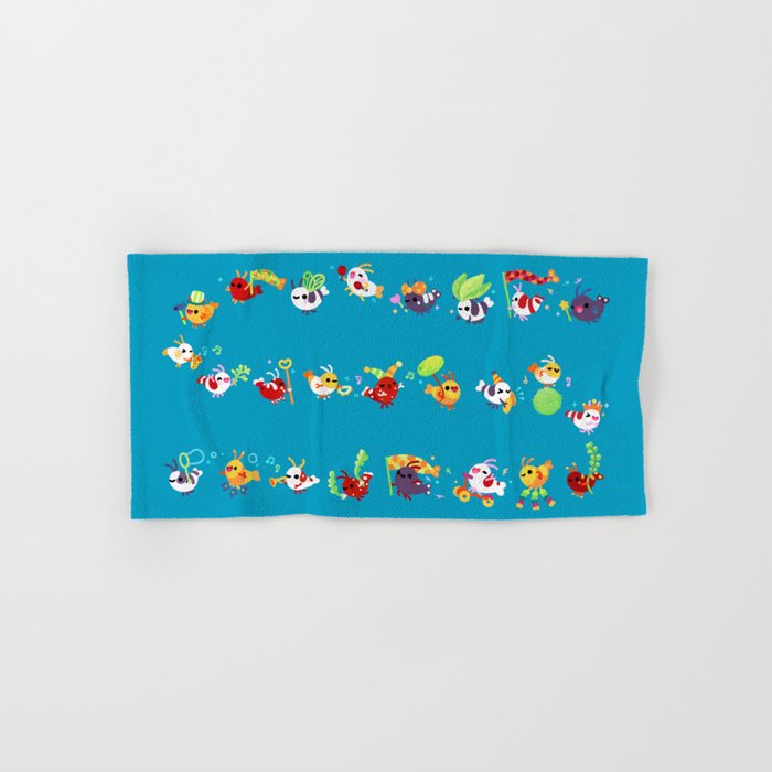 Shrimp march Bath Towel Gallery Image 1