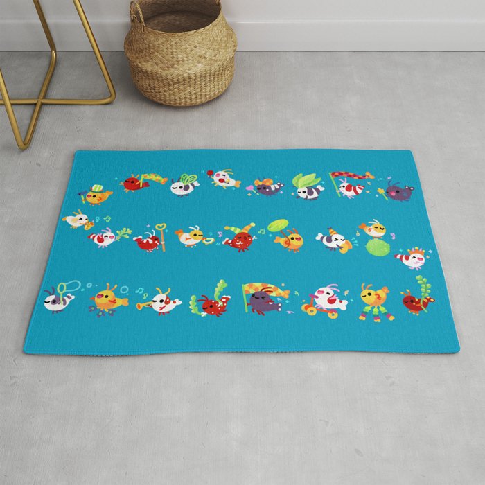 Shrimp march Rug Gallery Image 1