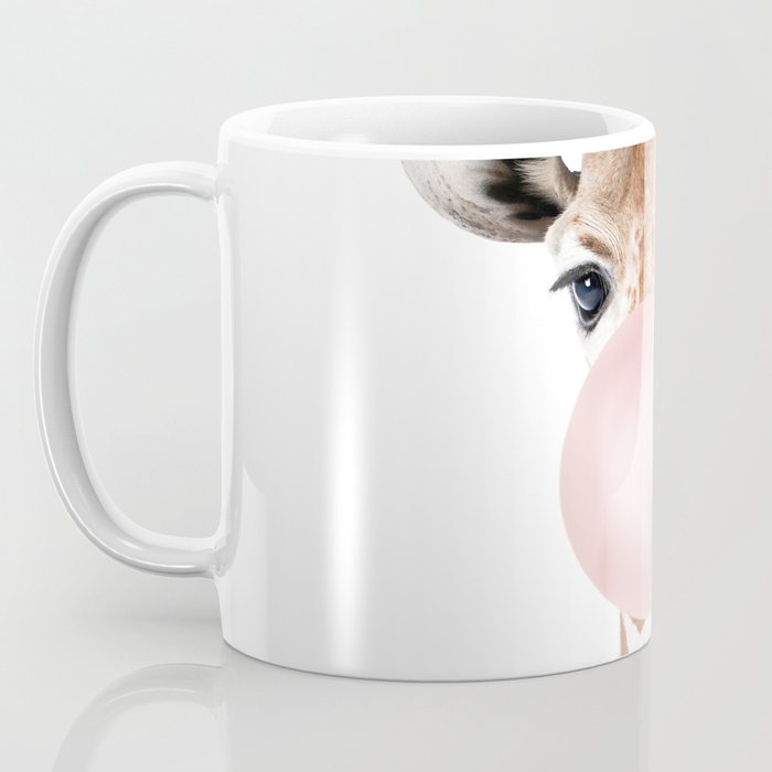 Bubble gum giraffe Coffee Mug Gallery Image 3