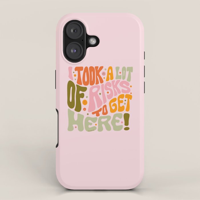 Took A Lot of Risks iPhone Case Gallery Image 1