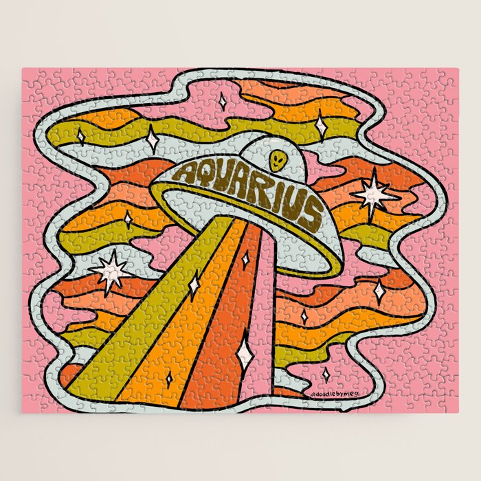Aquarius UFO Jigsaw Puzzle Gallery Image 1