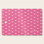 Tiny Submarines - Bright Pink Cutting Board Gallery Image 1