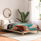 Retro Lake Comforter Gallery Image 2