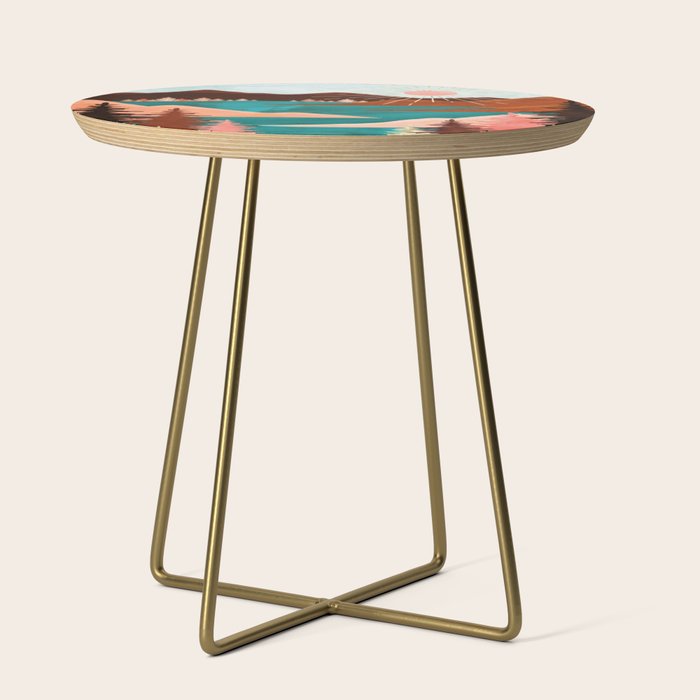 Retro Lake Side Table Gallery Image 1
