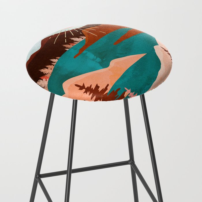 Retro Lake Stool Gallery Image 2