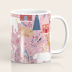 Colorful Scandinavian festive holiday animals Coffee Mug Gallery Image 1