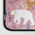 Colorful Scandinavian festive holiday animals Laptop Sleeve Gallery Image 3