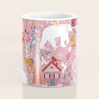 Colorful Scandinavian festive holiday animals Coffee Mug Gallery Image 4